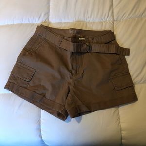 Time & Tru Tan Shorts